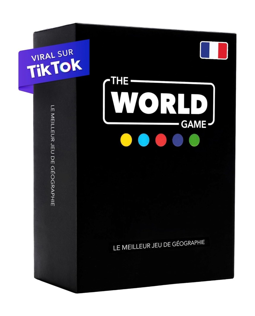 The World Game Modèle : Jeu de Géographie avec Carte du Monde